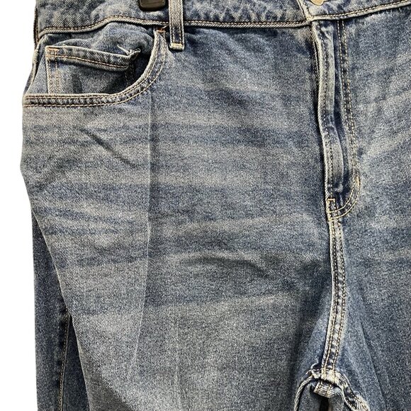 Hollister Vintage Straight Jeans Womens 21S Ultra High Rise Denim Distressed 90s - Picture 4 of 11